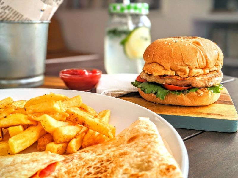 Burgers and Wraps