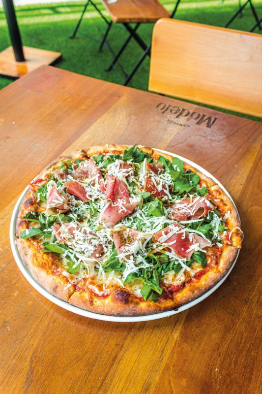Arúgula y Prosciutto